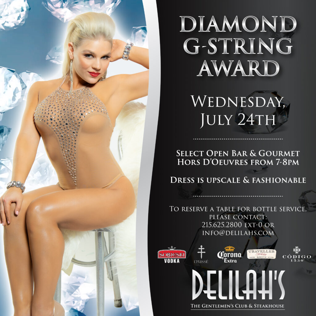 Delilah's Diamond G-String Award - July 24th